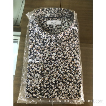 Camisa estampada de alta calidad en verano y primavera